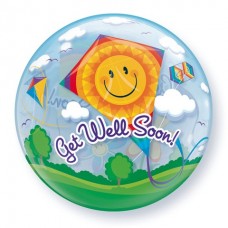Bubble Ballon: Beterschap! Get Well Soon